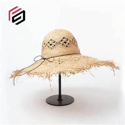 크로셰 라피아 모자